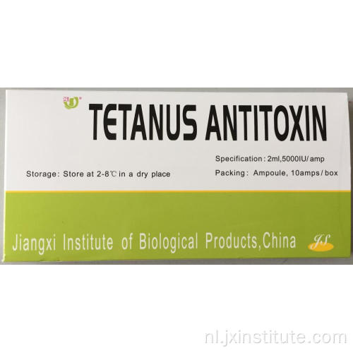 Tetanus Antitoxine-injectie 5000 IE voor de mens